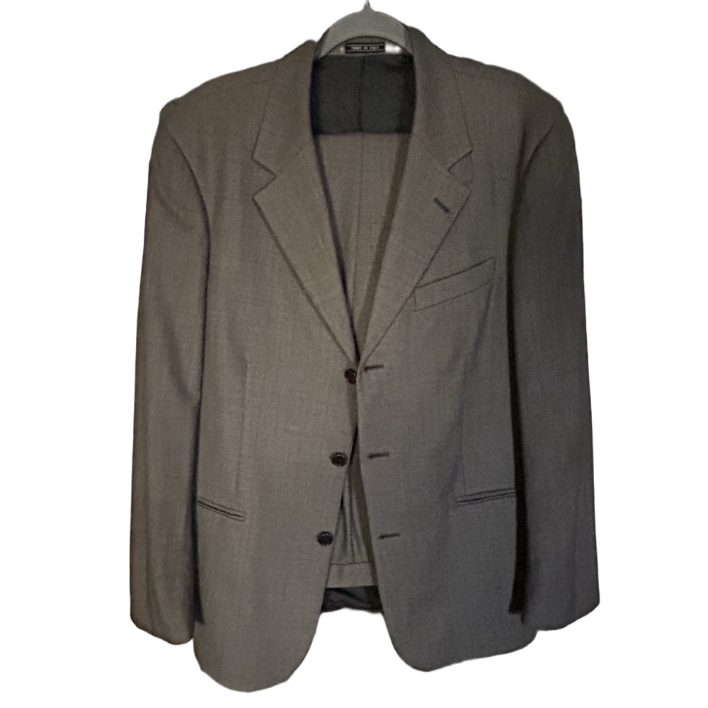 Zanetti Cerutti Suit 2pc Made in Italy 120s Lana Merino Super 120’s Wool
